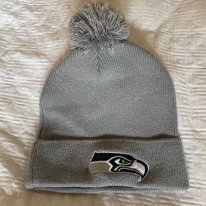 Sports Beanies | Grey Seahawks Winter Beanie